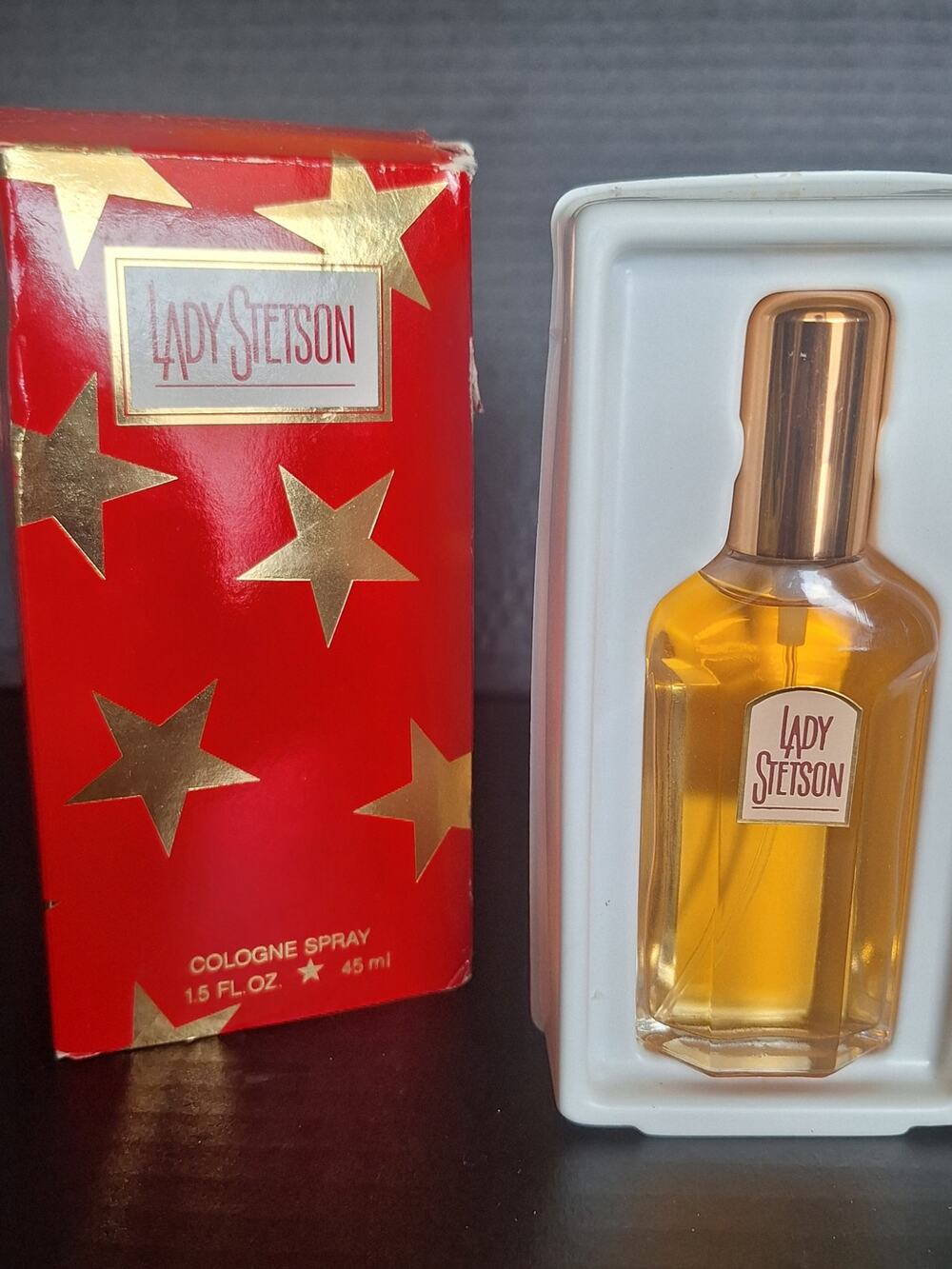 Lady Stetson Cologne Spray 1.5 oz 45ml NOS Vintage 1980s 1990s New in Box